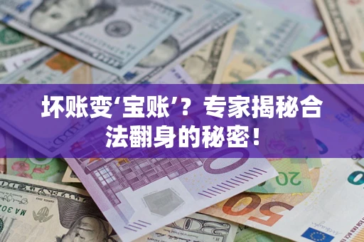 武汉坏账变‘宝账’？专家揭秘合法翻身的秘密！