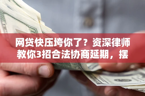 武汉网贷快压垮你了？资深律师教你3招合法协商延期，摆脱暴力催收！