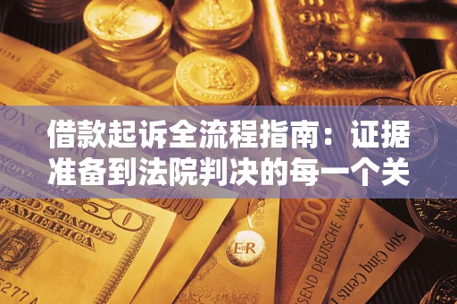 武汉借款起诉全流程指南：证据准备到法院判决的每一个关键步骤