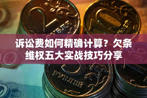 武汉诉讼费如何精确计算？欠条维权五大实战技巧分享