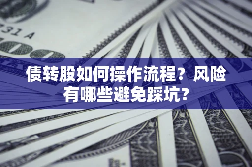 武汉债转股如何操作流程?风险有哪些避免踩坑? 武汉债转股如何操作流程?风险有哪些避免踩坑?
